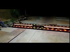 کنترل دسترسی وسایل نقلیه منبع تغذیه 380 ولت IP 68 مسدود کننده جاده هیدرولیکی