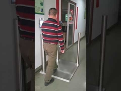 درب بازدارنده نوسانی با دماسنج یکپارچه و دستگاه تشخیص چهره