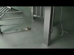 ورود و خروج از مانع دروازه های چرخان الکترونیکی عابر پیاده خودکار گرد