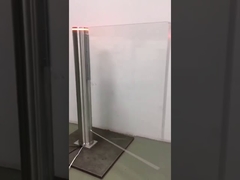 درب بازویی چرخشی با موتور DC بدون برس و مسیر عریض سیلندر یکپارچه