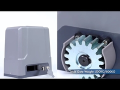 موتور درب کشویی DC24V 500 کیلوگرم ظرفیت بارگیری سوئیچ محدود الکترونیکی با باتری پشتیبان