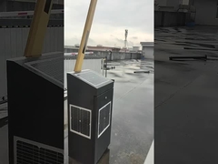 موتور بدون برش انرژی جدید DC فرکانس تبدیل خورشید دروازه مانع بوم برای پارکینگ