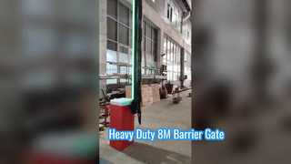 بازوی حصاری سنگین 8M DC درب مانع بوم موتور بدون برس برای پارکینگ و کنترل ترافیک