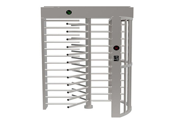 دستگاه راهبند تمام قد با حسگر اثر انگشت، ساخته شده از استیل ضد زنگ گرید 304 و دارای قابلیت جلوگیری از ورود غیرمجاز