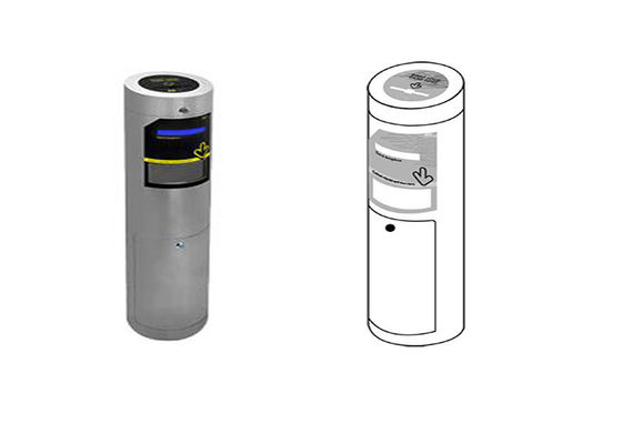 مجموعه‌دار کارت دراپ‌باکس با ظرفیت 280 کارت و ورودی برق AC230 برای کنترل دسترسی یکپارچه