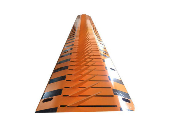 قاتل لاستیک دو طرفه پنوماتیک هیدرولیک با ضخامت تیغه 10 میلی‌متر و حداقل بار 40 تن برای کنترل وسایل نقلیه جاده‌ای