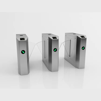 ESD Flap Barrier Turnstile Anti Static Automatic Turnstile Gate برای ورودی کارخانه