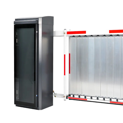 AC 220V 110V تبلیغاتی بوم مانع دروازه DC 24V برای جامعه سیستم پارکینگ