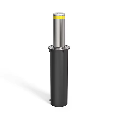 600mm ارتفاع بالا بردن هیدرولیک بالا بردن بولارد چند رنگ ریفلیکتیو نوار OEM لوگو چاپ شده