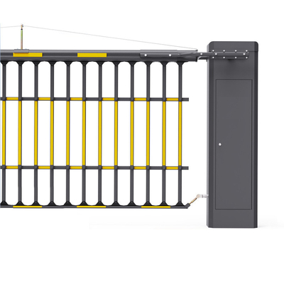سرعت سنگین قابل تنظیم اتوماتیک دروازه مانع هوایی بلند 6 متر بازوی حصار 250W موتور BLDC