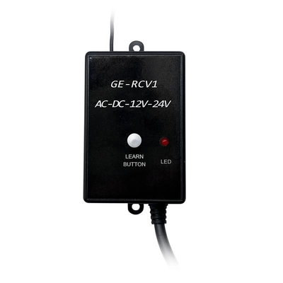GE-RCV1 12V 24V 433.92 مگاهرتز HCS101 کنترل از راه دور بی سیم کد استاندارد برای بازکننده درب