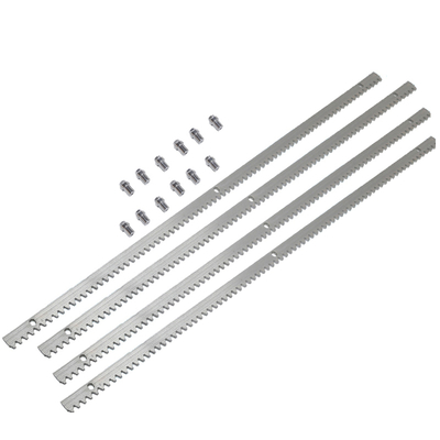 8mm 10mm 12mm 22mm ضخامت یک متر طول سنگین وظیفه گالوانیزه استیل گیر راک برای موتور دروازه کشنده