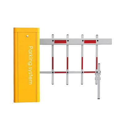 دروازه اتوماتیک مانع بوم با صفحه فولادی 1.5 میلی متری ، منبع برق DC24V و قدرت 160W برای سیستم های پارکینگ