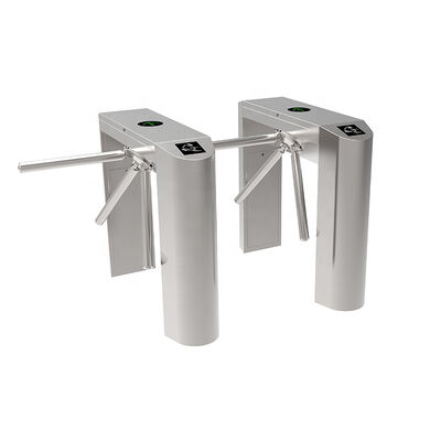 40W Biometric Tripod Turnstile Gate با 510mm Arm and Face Scanner برای ایستگاه مترو