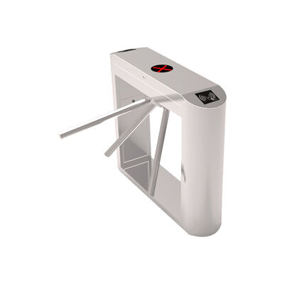 نیمه خودکار RFID کارت خوان استریپد دروازه Turnstile با 304 یا 316 فولاد ضد زنگ خانه