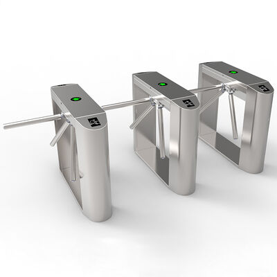 SS304 ورودی مانع ورودی سه پایه دروازه تورنستیله IP54 کنترل دسترسی امنیتی