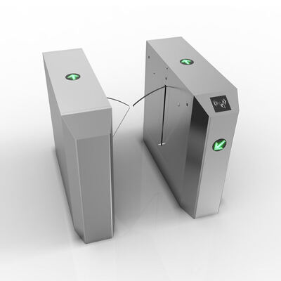 گیت مانع باله‌ای دو جهته تمام اتوماتیک 316 استیل ضد زنگ برای مناطق پرتردد