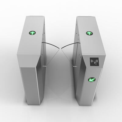 OEM ODM Speed Gate با DC 24V Motor Clear Acrylic Flap و سیستم کنترل دسترسی ضد دم