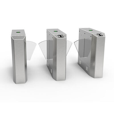 گیت مانع باله‌ای با عرض گذر 600 میلی‌متر با سرعت بالا، با عبور 30 نفر در دقیقه و ساختار استیل ضد زنگ 304