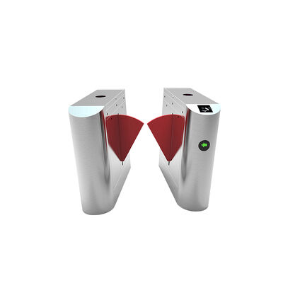 کنترل ورودی فلپ مانع دروازه امنیتی تک / دو بال برای ایستگاه مترو