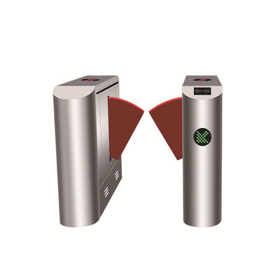 دستگاه راهبند گردان جمع‌شونده از جنس استیل ضد زنگ 304 با کارت‌خوان RFID با نرخ عبور 25-30 نفر در دقیقه