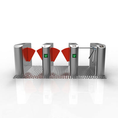 راهبند باله‌ای دو جهته 100 واتی با بال 260 میلی‌متری برای کنترل دسترسی مترو و فرودگاه