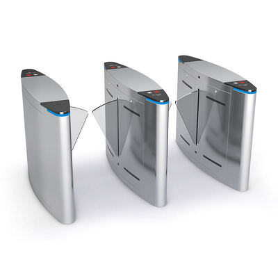 درب مانع باله‌ای جمع‌شونده با موتور BLDC با سرعت بالا با زمان باز شدن 0.5 ثانیه و کابینت استیل ضد زنگ 304