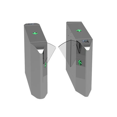 درب مانع باله‌ای از جنس استیل ضد زنگ 304 با نرخ عبور 25-30 نفر در دقیقه و دارای گواهی CE برای کنترل دسترسی امن