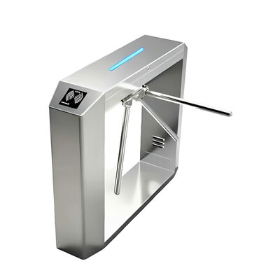 گیت ترنستایل سه پایه فولاد ضد زنگ 304 با عبور دو طرفه و طول بازوی 510 میلی متر برای کنترل دسترسی ایمن