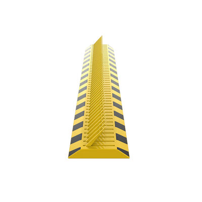 2s زمان بلند کردن 12mm پانل 60t ظرفیت لاستیک قاتل مانع کنترل ترافیک