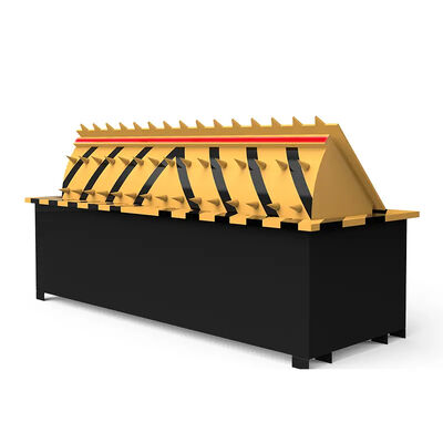 بلوکر هیدرولیک جاده ای با ظرفیت بارگذاری 70T کنترل PLC و کنترل از راه دور برای امنیت بالا