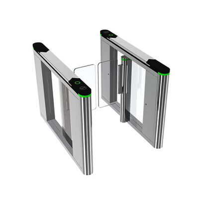 100W Acrylic Barrier 24V BLDC Motor Speed Gate Turntile کمر ارتفاع آویزان مانع دروازه