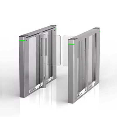 صفحه نمایش لمسی 7 اینچی گیت با سرعت بالا Turnstie Face Recognition RFID QR Code Reader