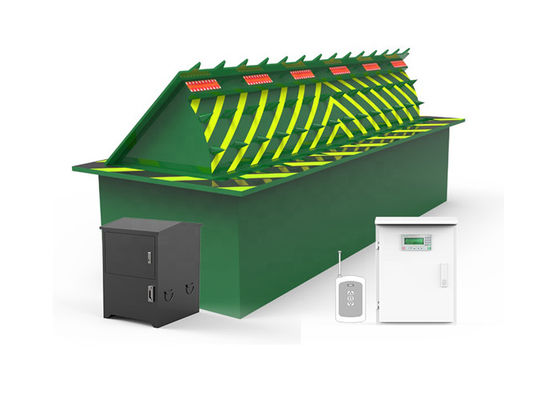 مسدود کننده راه ضد تروریستی هیدرولیک با قدرت 3.7KW 80 تن بارگذاری و ارتفاع بلند 500 میلی متر برای امنیت بالا