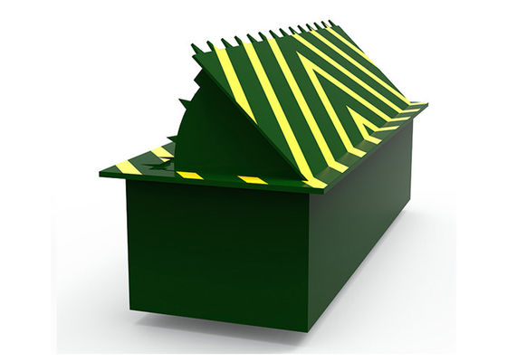 80 تن بارگذاری 380 ولت منبع برق رنگ بازتاب دهنده هیدرولیک جاده مسدود کننده مانع کنترل ترافیک