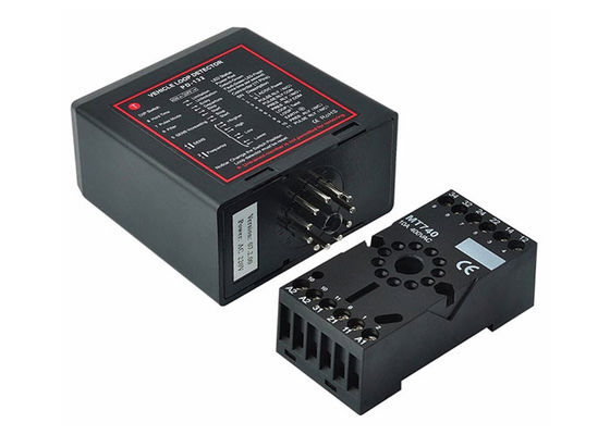 دستگاه تشخیص حلقه خودرو با دامنه فرکانس 20 kHz تا 170 kHz زمان واکنش 100ms و رله های خروجی 240V / 5A برای دروازه های اتوماتیک و کنترل دسترسی پارکینگ RFID