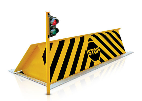 مسدود کننده جاده هیدرولیکی ضد تروریستی با ظرفیت تحمل 80 تن، سرعت قابل تنظیم و ساختار فولاد A3