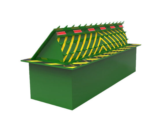 3.7 کیلووات قدرت، 80 تن بارگیری، چراغ LED هشدار دهنده، مسدود کننده جاده هیدرولیکی، مانع امنیتی