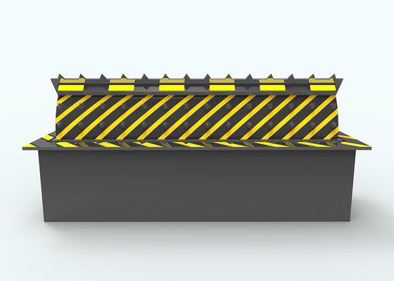 مسدود کننده جاده هیدرولیکی نصب شده کم عمق با کنترل فرمان برنامه نویسی PLC و ظرفیت مخزن هیدرولیک 120 لیتری