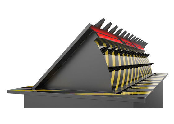 مسدود کننده جاده هیدرولیکی فولادی A3 با ضخامت 16 میلی متر با لامپ LED برای امنیت ضد تروریسم