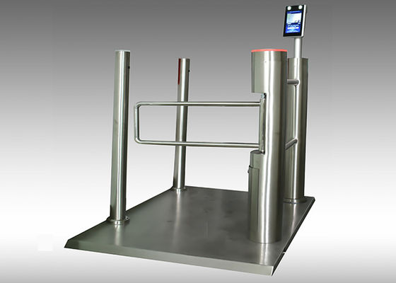 SS304 فریم بدون برس موتور بازن مانع با تشخیص چهره و اندازه گیری دمای