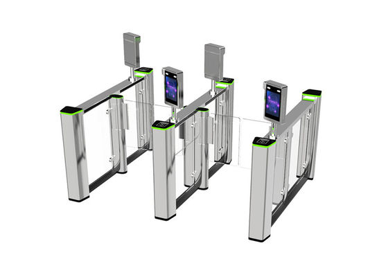 RS485 آلومینیوم آلیا 0.4S آکریلیک Flap Speed Gate برای کنترل دسترسی عابران پیاده