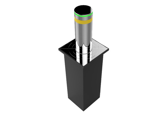 100 متر کنترل از راه دور SS304 Hydraulic Rising Bollard