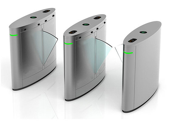 DC 24V 10mA کنترل دسترسی شفاف آکریلیک فلپ موانع دروازه چرخ دنده