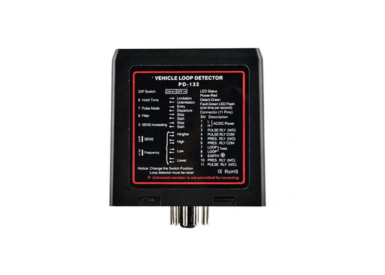 PD-132 10 میلی ثانیه زمان واکنش سریع 20 کیلوهرتز ردیاب حلقه خودرو 4.5 ولت