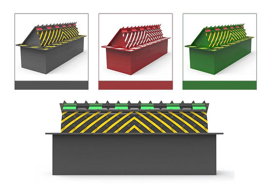 مسدود کننده جاده هیدرولیکی 3.7 کیلووات IP68 RS485 برای کنترل ترافیک وسایل نقلیه با امنیت بالا