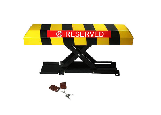 فولاد سرد فلز IP54 ضد آب 6s زمان اجرا کنترل از راه دور قفل پارکینگ ماشین