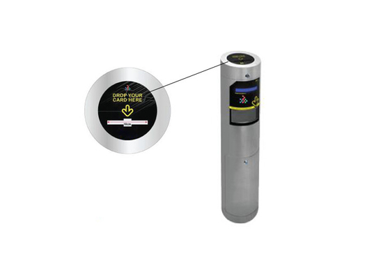 280 کارت SS304 219mm cylinder Drop Card Collector