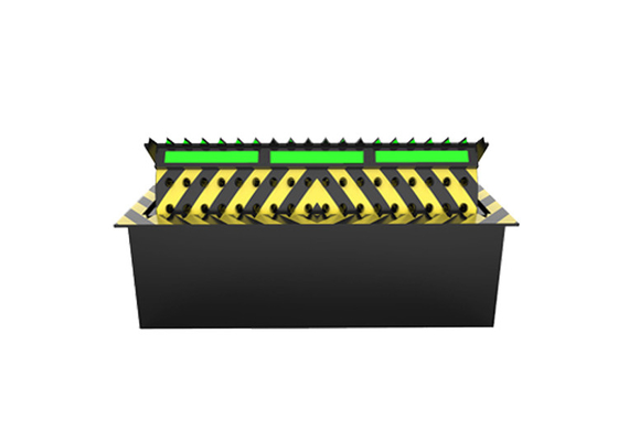 A3 Steel Hydraulic Road Blocker 3.7KW With Rising Spike