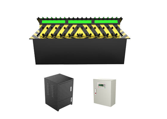 مسدود کننده جاده هیدرولیکی RS485 فولاد A3 IP68 با مانع امنیتی خودکار و کنترل از راه دور